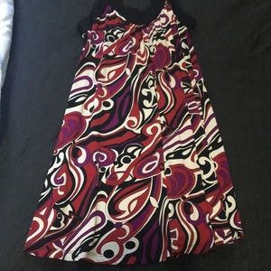 R Jean Short Dress with Belt